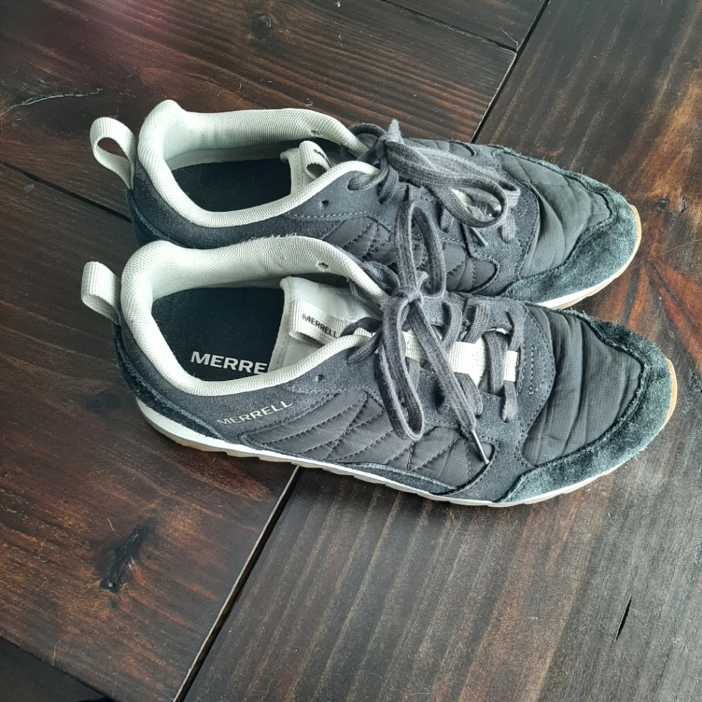 Merrell Womens Alpine Black Athletic Shoes